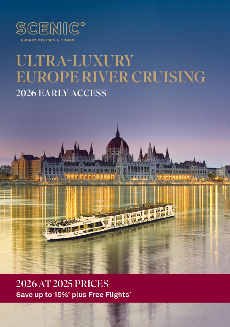 Scenic Europe River Cruises Brochure Cover