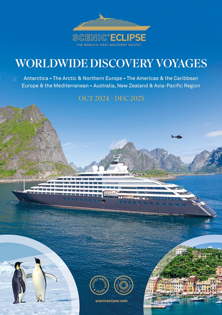 Scenic Worldwide Ocean Cruise Brochure Cover