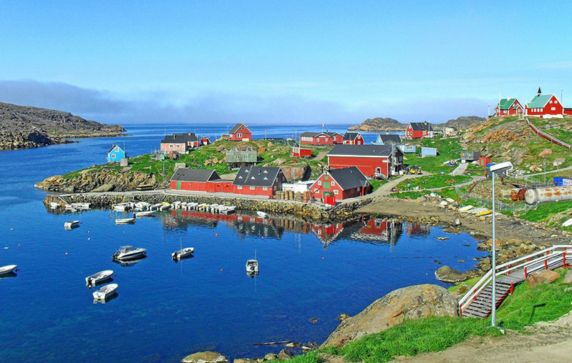 Iceland and Greenland