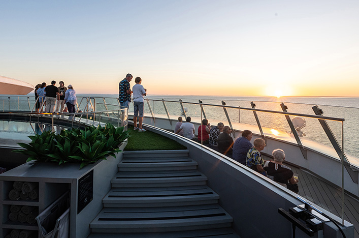 Scenic Eclipse II sky deck and vitality pool