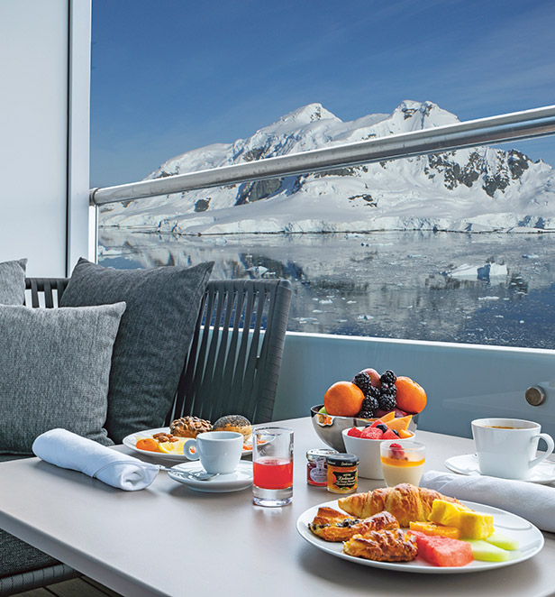 View from your verandah suite