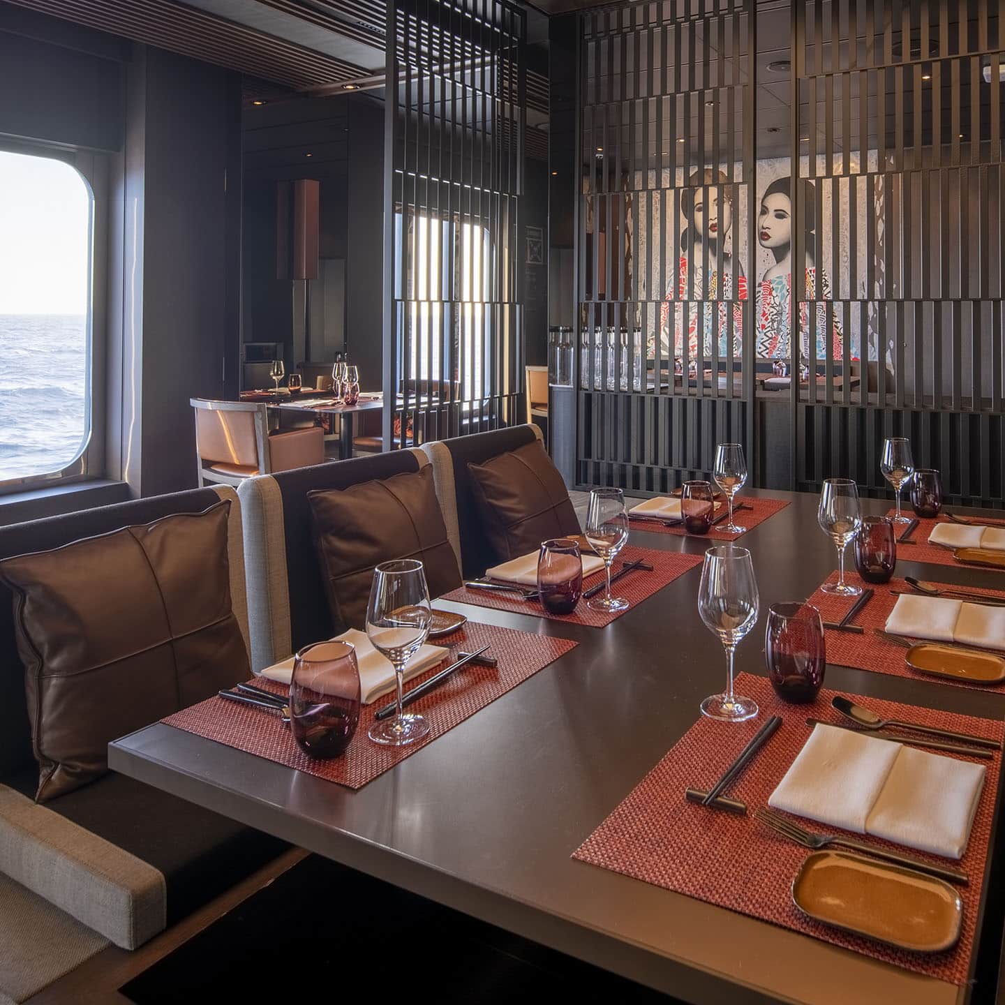 Dining experience at Koko’s on Scenic Eclipse I