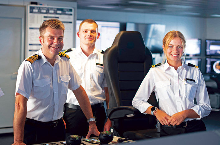 Scenic Eclipse crew members