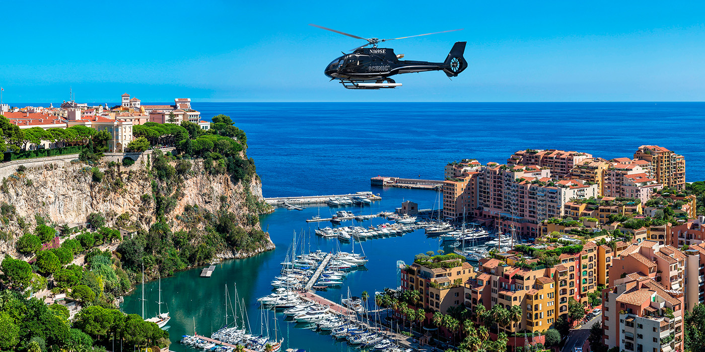 Scenic, Helicopter, Monaco