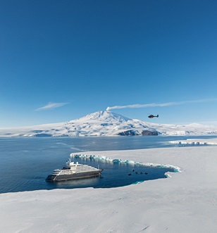 Scenic Eclipse at East Antarctica