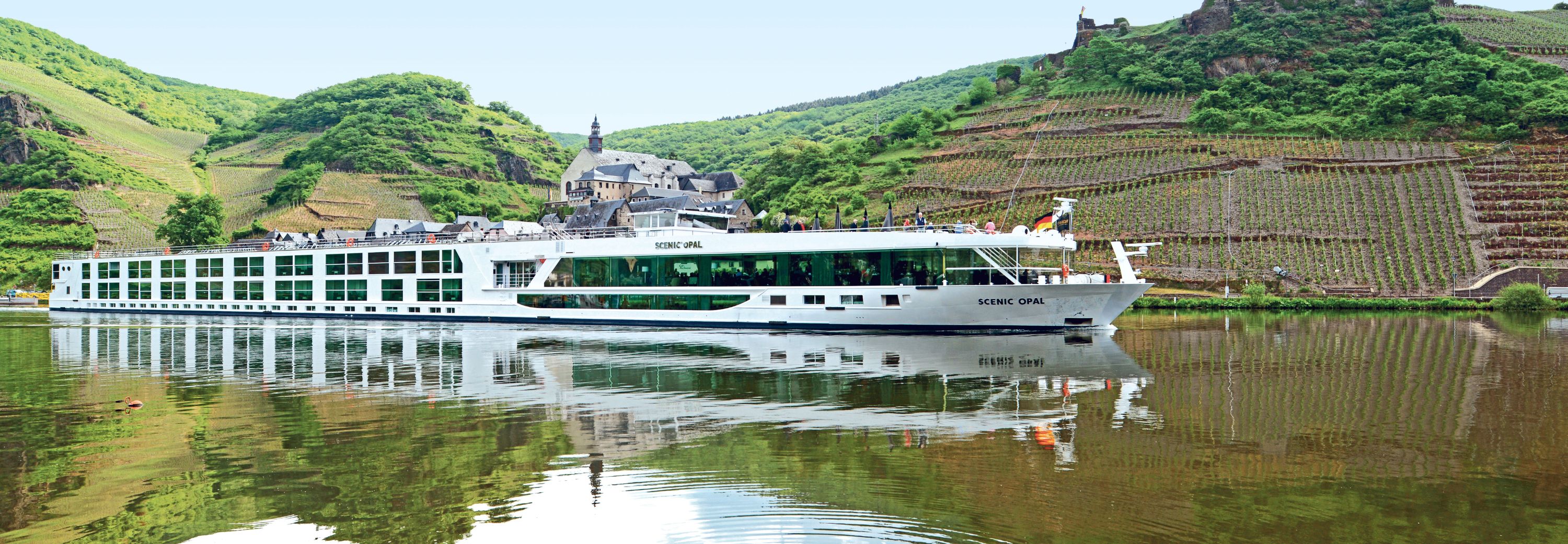 Vineyards surrounding Bernkastel, Germany