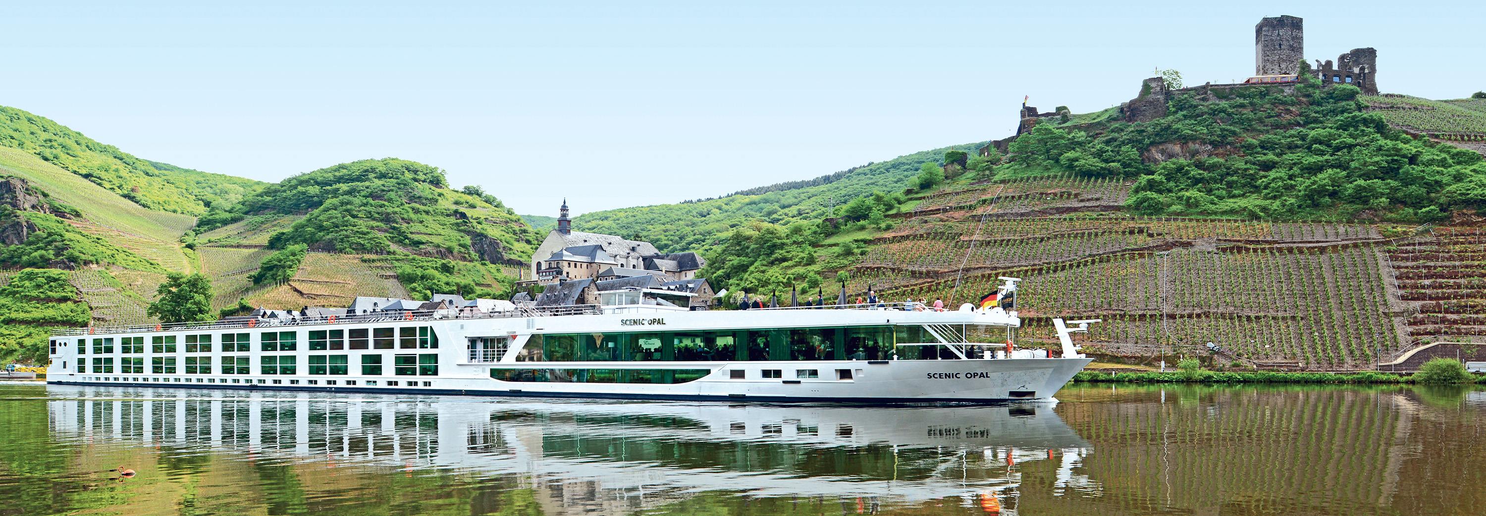Extend your stay and explore the Moselle valley on an ultra-luxury river cruise.