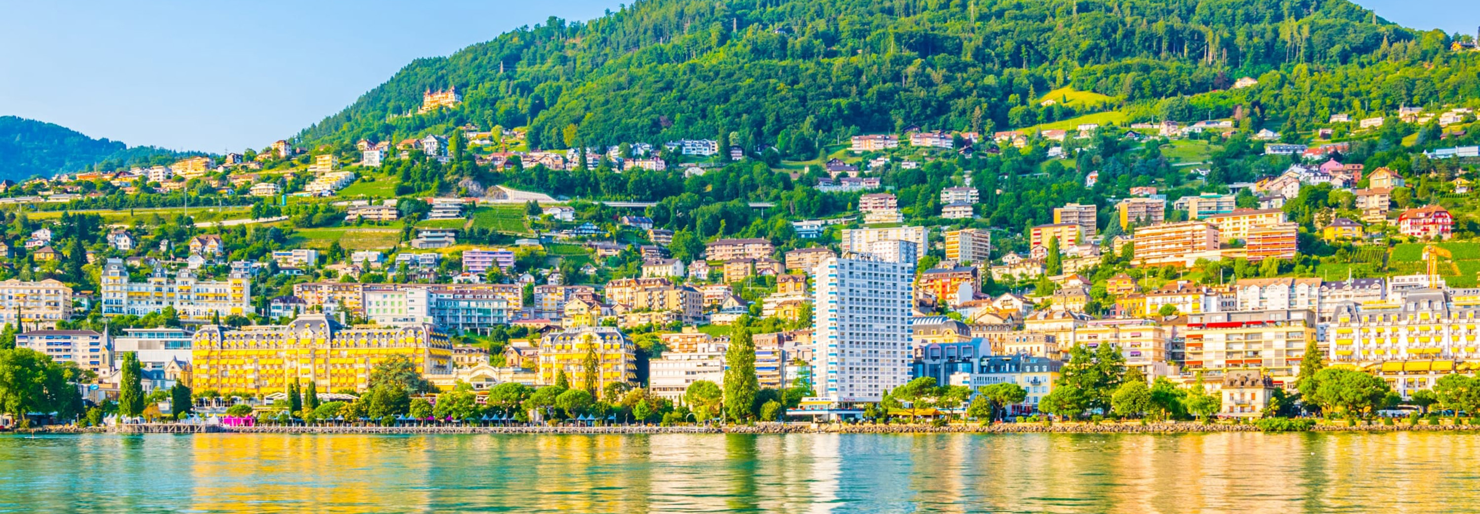Montreaux waterfront.