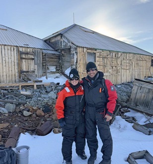 Scenic Eclipse guests at Mawsons Huts, Cape Denison, East Antarctica