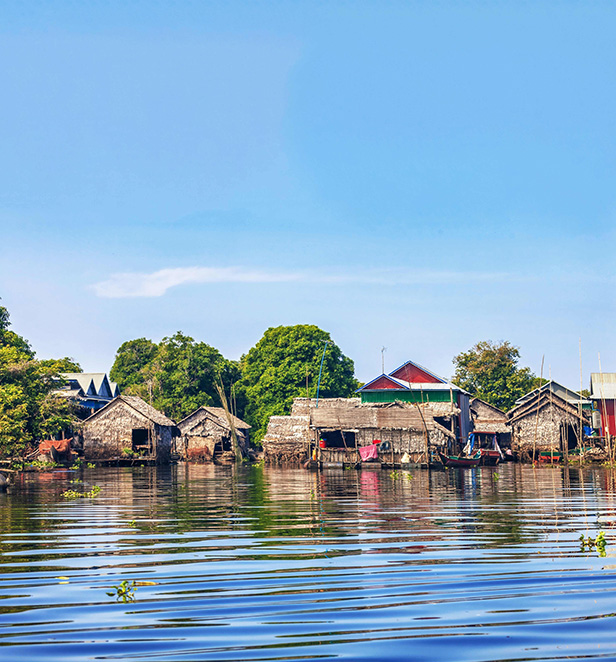 Tonle Sap village, Cambodia