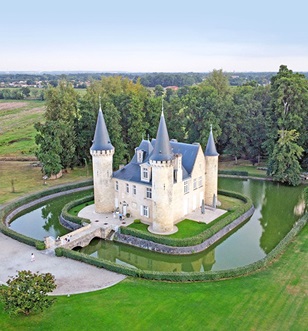 Chateau d'Agassac, Ludon-Médoc, France