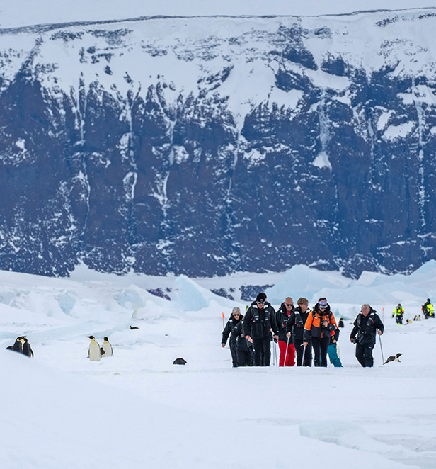 Scenic Eclipse Snow Hill Island Heli Excursion with Emperor Penguins