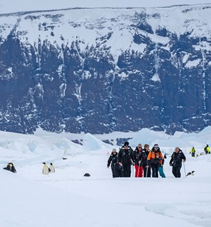 Scenic Eclipse Snow Hill Island Heli Excursion with Emperor Penguins