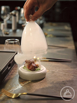 Scenic Eclipse Chefs table