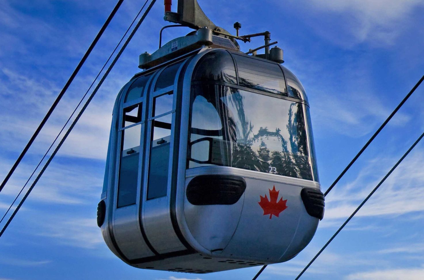 Gondola ride, Sulphur Mountain, Banff